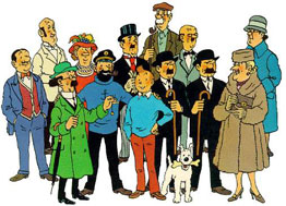 Tintin cast